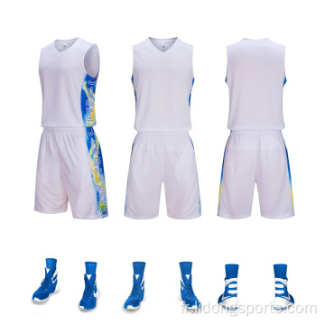 Uniforme de basket-ball sportif Set Team Basketball Jersey Custom